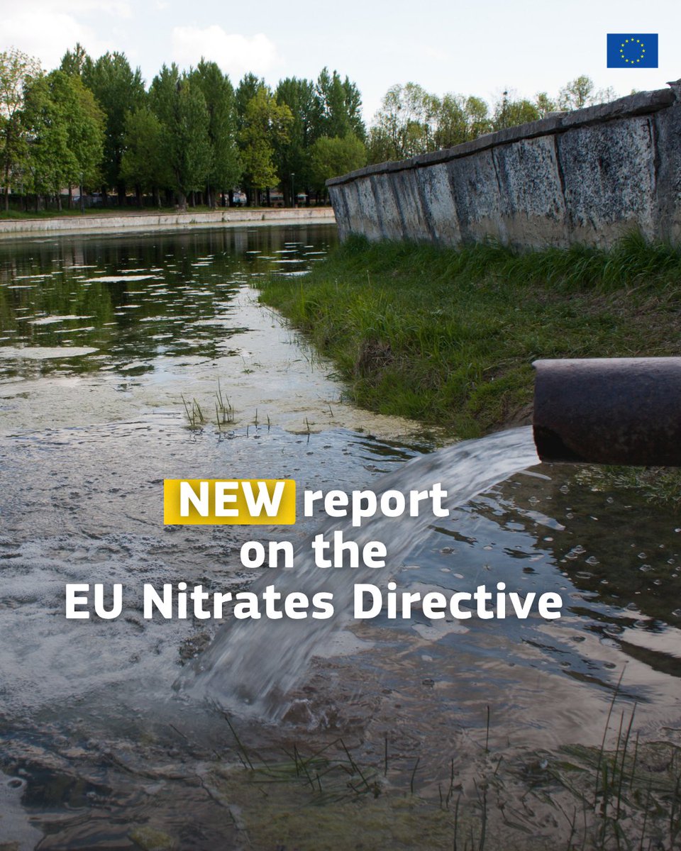 EU_ENV's tweet photo. ✅ Relevant, flexible by design, and with clear added value!

The evaluation of the EU Nitrates Directive shows that it is fit for purpose while also identifying opportunities to simplify its implementation.

Learn more 👉 https://t.co/EmM8CXXX9M

#ZeroPollution https://t.co/DDdQdT2AWn