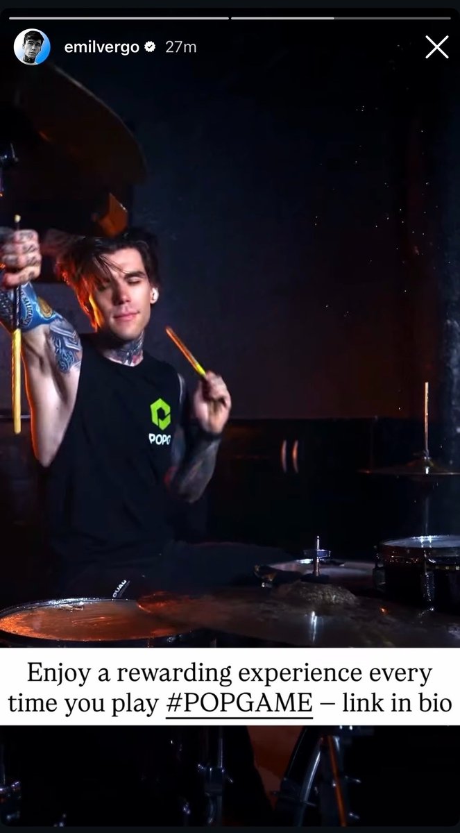 POPGtoken's tweet photo. Emil's back at it. Check it out. 🎵👇
https://t.co/lPTzH9SxDS
#POPGStar #EmilVergo https://t.co/Dmd3BSWGrh