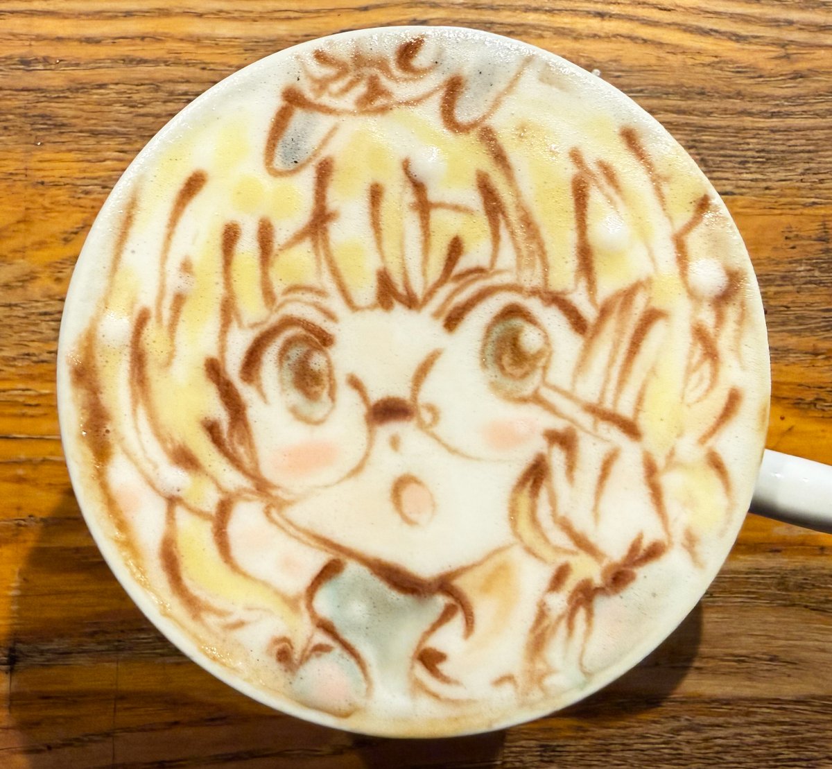 BELCORNO's tweet photo. ラテアート【シャロ】＠ご注文はうさぎですか？      

本日お誕生日！Happy birthday！       

#ベルコルノごちうさオフ #桐間紗路誕生祭2026 #桐間紗路生誕祭2026 https://t.co/gnwUlWlWiU