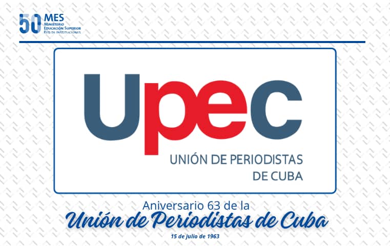 CubaMES's tweet photo. 📰🇨🇺 Hoy celebramos el aniversario de la Unión de Periodistas de Cuba, fundada en 1963 que agrupa a los profesionales de la prensa cubana .

Felicidades a todos los periodistas cubanos que, con pasión y compromiso, narran la verdad de nuestra Patria. 👏🇨🇺

#50AñosMES https://t.co/Pc4OlUApUA