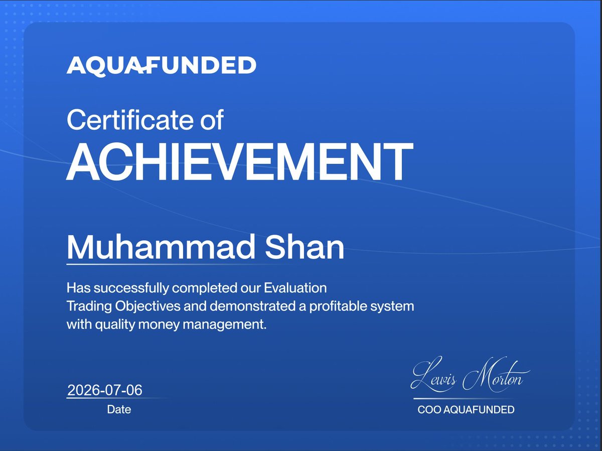 sphereinsight's tweet photo. Funded ✌️ 
@AquaFunded https://t.co/m1GpD14rCX