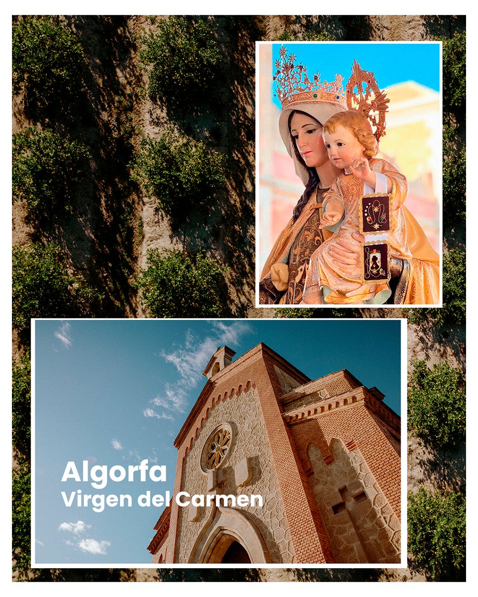 coMarcaVegaBaja's tweet photo. ❤️ ¡Viva la Virgen del Carmen!

Torrevieja, Cox y Algorfa celebran sus fiestas patronales en honor a la Virgen del Carmen. Una invitación a disfrutar de la tradición, la música y el ambiente que llena las calles de nuestros pueblos. https://t.co/YC6QD8Pr7z