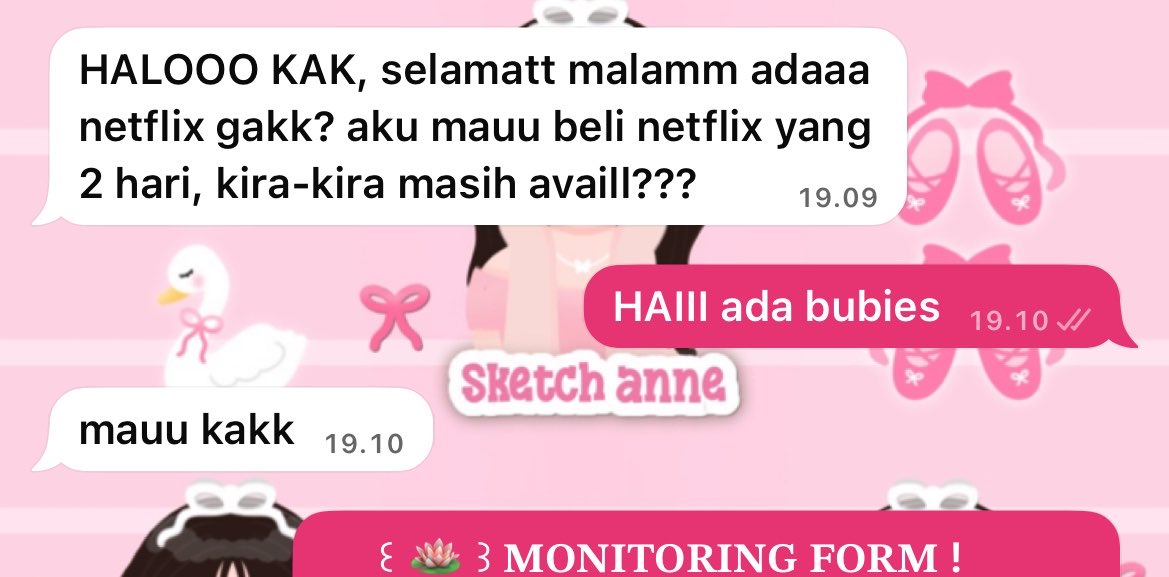 ladydollv's tweet photo. salah satu notif yg ditunggu-tunggu adalah notif cust langganan🥺 https://t.co/C1ceemt8yx
