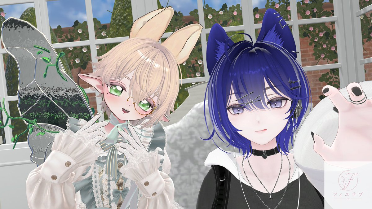 sheirut_VRC's tweet photo. #フィユラプ
第2回ありがとうございました！
庭園の花のせいで花粉症鼻声接客でしたがどうにかお楽しみいただけたようで良かったです😊 https://t.co/pEjEZEbgng