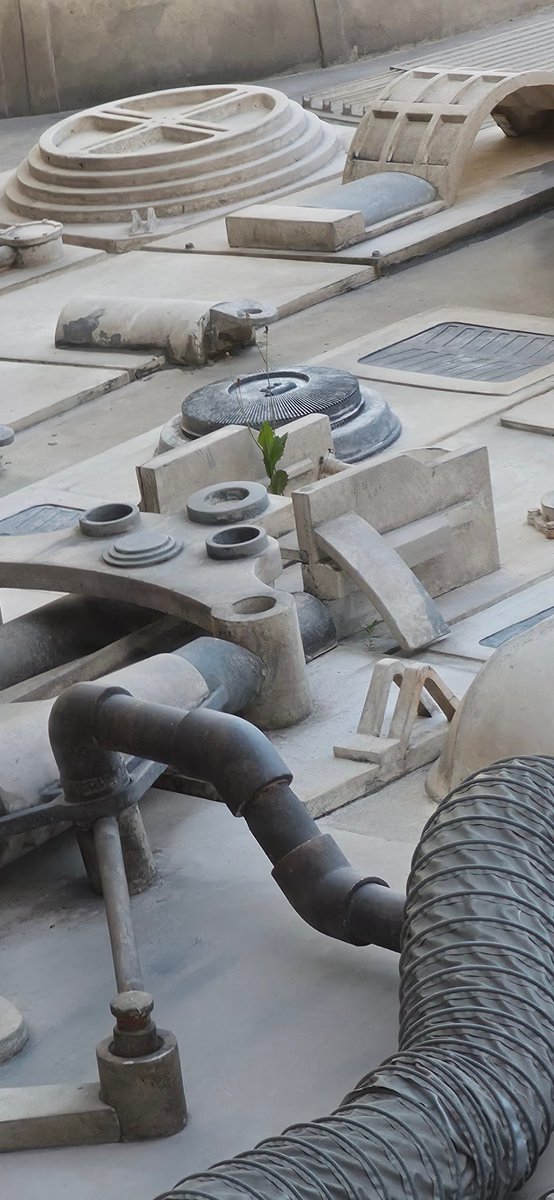 Vander_Thar's tweet photo. @wdwpro1 Went to Galaxy's Edge at Hollywood Studios this past weekend and noticed the Falcon is sprouting weeds again. https://t.co/ICzOQ7Bir1
