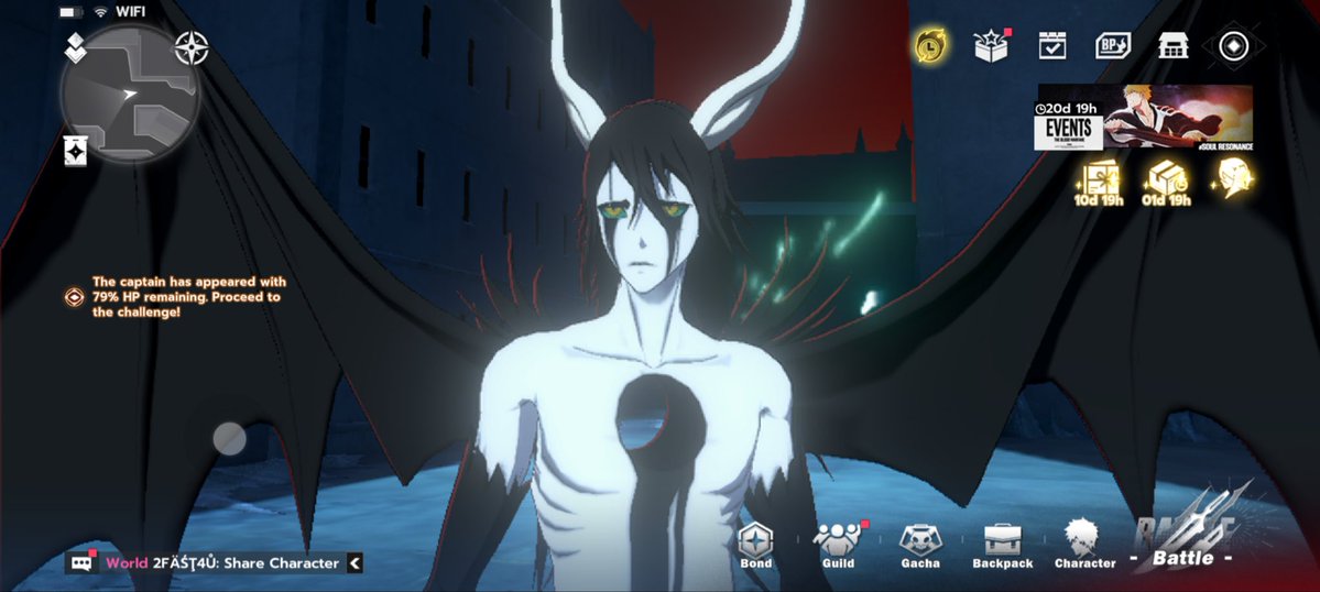 BleachGameNews's tweet photo. Ulquiorra in the TYBW map with red highlights... Absolute Cinema https://t.co/TSQ0jdByYT