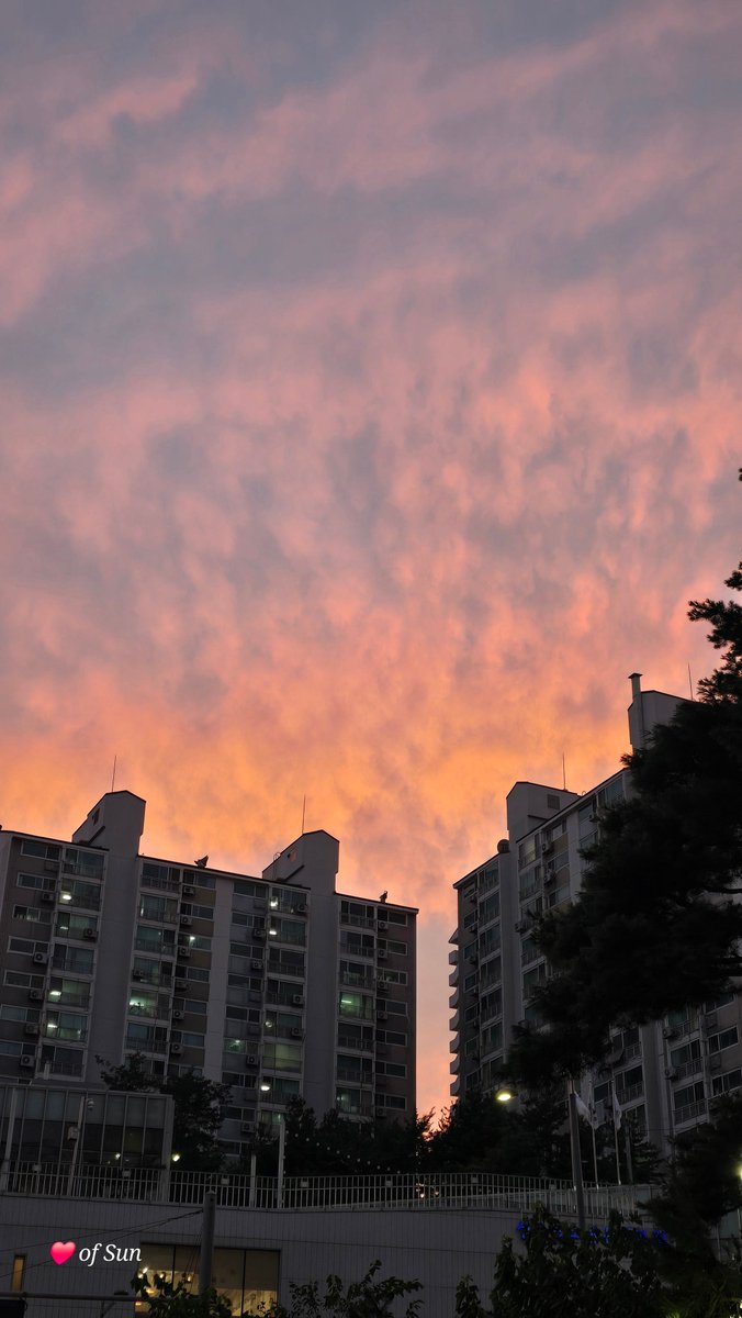 6032ky's tweet photo. 가장 아름다운 하늘은 
하루가 끝날 때 피어나고, 
가장 아름다운 사람은 
어려움을 견뎌낸 뒤 
더욱 빛난다. 🌅💖 https://t.co/1ePUBr1VVr