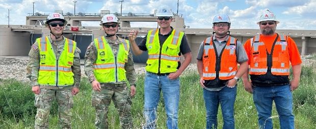StPaulUSACE's tweet photo. A major milestone has been met as we officially turn over the Diversion Inlet Structure, located near #Fargo, #NorthDakota, to the sponsor, and the Wild Rice River Structure is next, with only a few remaining items prior to turnover. #BuildingStrong#USACEMVD https://t.co/kDK6XhOpHQ