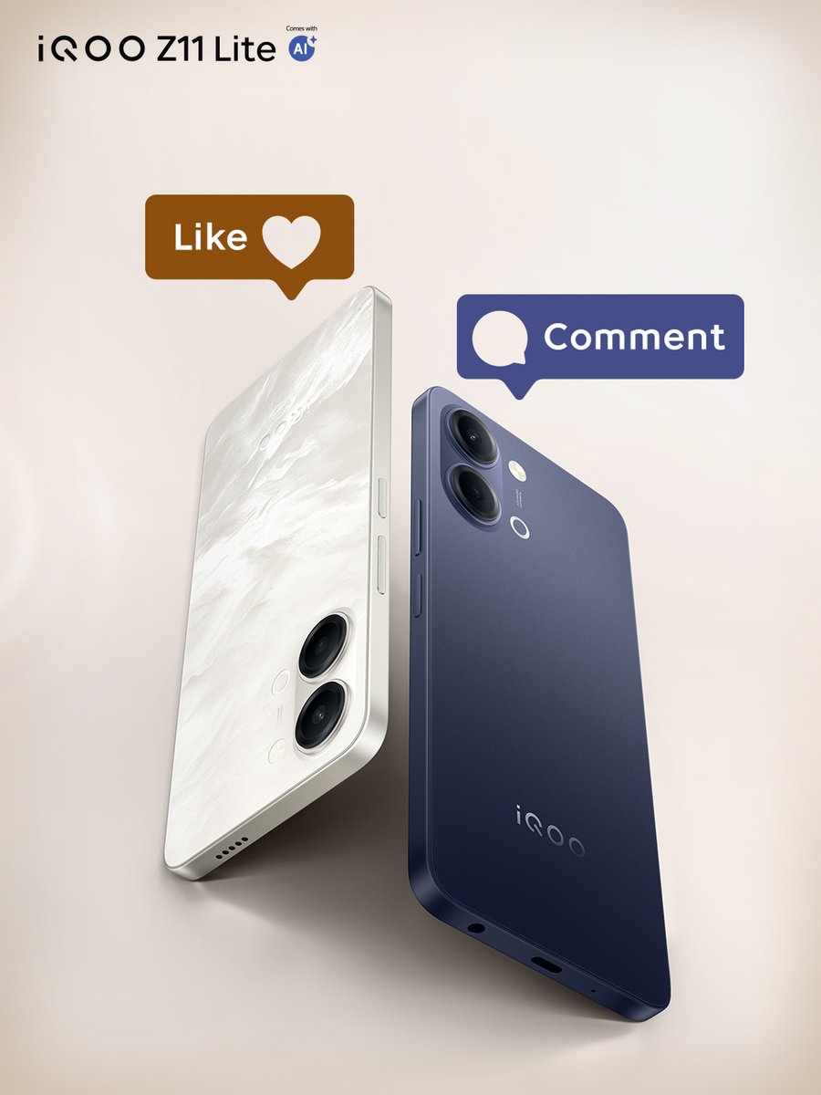 nipunmarya's tweet photo. Which one gets your vote?

#iQOOZ11Lite #NonStopNoLimits https://t.co/muLe8fB35r