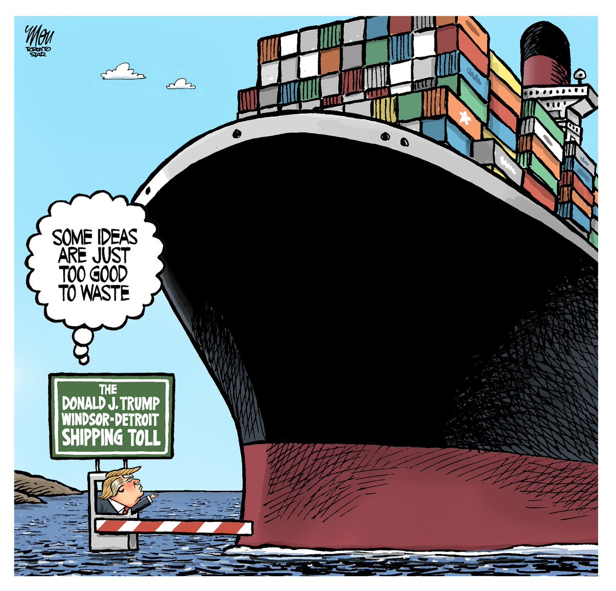 TheoMoudakis's tweet photo. Please enjoy my cartoon in today's @TorontoStar https://t.co/mn41Te24i7