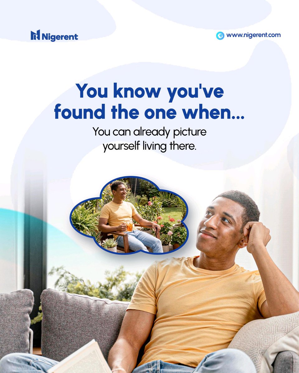 nigerent's tweet photo. You know you've found the one when you can already picture yourself living there.

What is one thing that must be in a house before you consider paying for it?

Explore more verified properties.
https://t.co/LBljn5F17E

#HouseHuntingLagos #LagosRealEstate https://t.co/aUjOFBxC6F