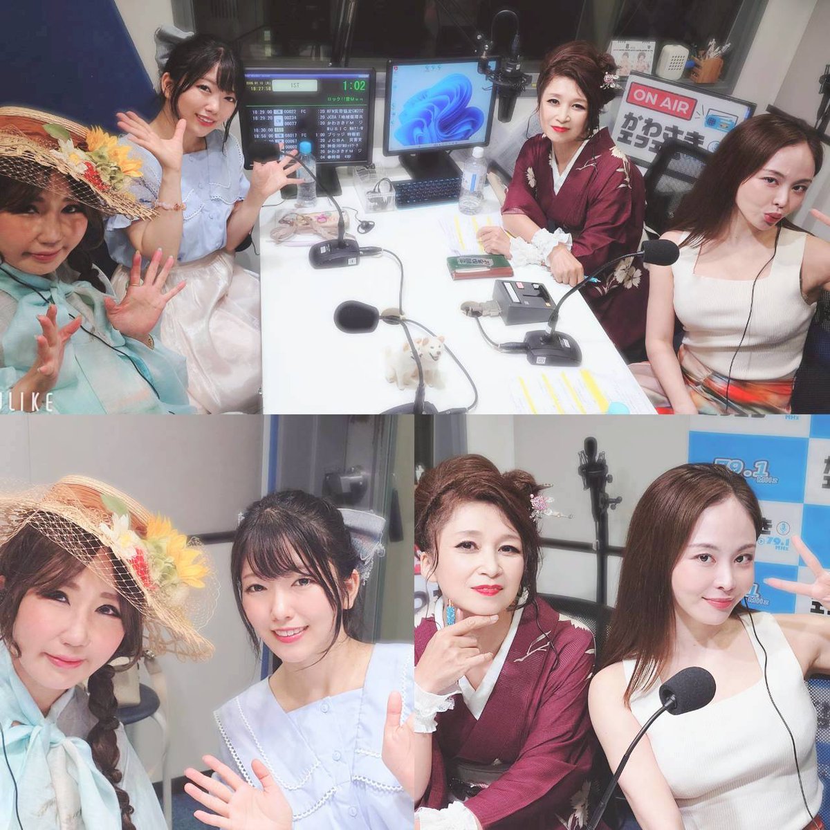 kumasanCP's tweet photo. ７月１３日にゲスト出演したかわさきFMのようすがYouTubeにアップされています。
当日、聴けなかった人は是非ご覧ください。

ロック音!Monday
https://t.co/L6HYFOE4Ei
MUSIC Way!Way!
https://t.co/T4y3huMksO

#汐川ほたて
#かわさきFM 
#ロック音Monday
#こゆり 
#水谷しんいち 
#宇都みつや
#MUSICWayWay 
#恋川いろは 
#貴瀬ゆか 
#星乃愛実
#いいね希望
#視聴希望
#いろいろ希望
#拡散希望