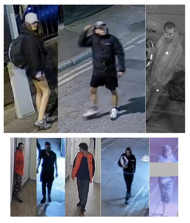 MerseyPolice's tweet photo. We have issued CCTV images of a number of people we would like to speak to following a burglary at a property in #Liverpool city centre.

Between 1am and 3am on Tuesday 7 July unknown offenders entered Brunswick Vaults, a bar under renovation, on Tithebarn Street.

A number of HITEC 40” televisions were stolen from the bar over a period of time. The offenders are then believed to have made off in the direction of Leeds Street. Some were on foot and some were on pedal cycles.

An investigation into the burglary remains ongoing.

Detectives have issued a number of images of people who we believe could assist with our enquiries.

Detective Constable Suzanne Mulholland said: “This is not a victimless crime. Crimes such as this have a huge impact on local businesses.

“I would appeal for anyone who recognises any of those pictured to contact us. Similarly if you have any information about the onward movement of the televisions please get in touch and tell us what you know.”

Anyone who recognises any person pictured or has any information which could assist the investigation should contact Merseyside Police social media desk via X or Facebook @MerPolCC. You can also report information via our website: https://t.co/ZPikWU2wYN or by calling 101 quoting incident reference 26000545946.

Alternatively, contact the independent charity Crimestoppers anonymously on 0800 555 111, or via their website here: https://t.co/WVDZOnBHqk