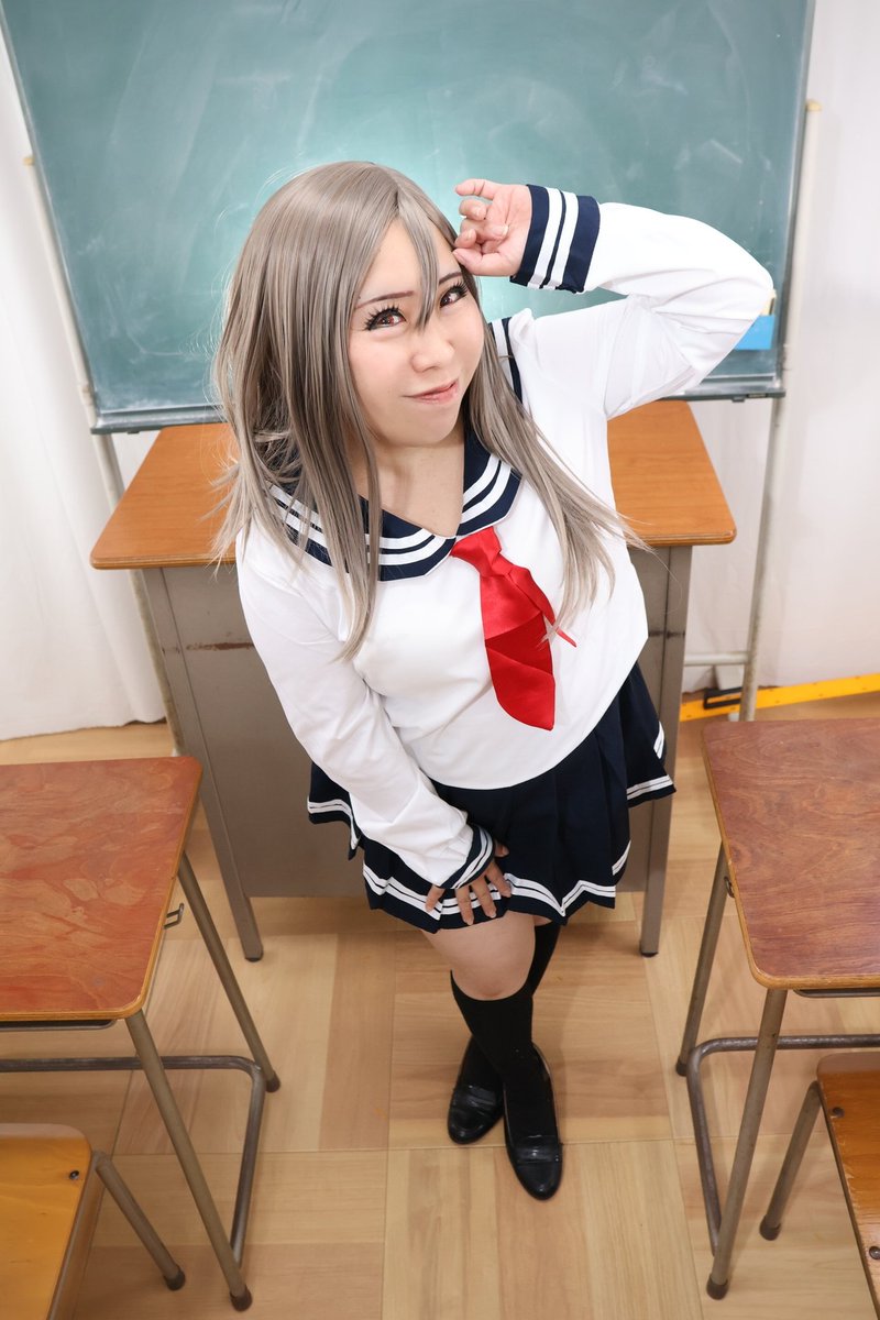 B1HPz9Jekp26978's tweet photo. セーラー服なぞ着てみました！

無理があるけど許して😂ww

📷️＝こばやしじゅんさま(@jun_koba_photo)
スタジオカーニヴァル(@s_carnival39 ) https://t.co/qh12D0nieT