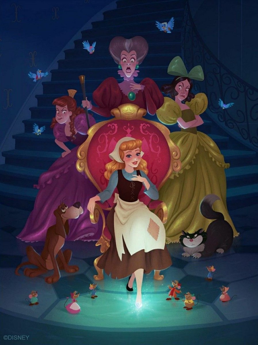 LittleSelfArt's tweet photo. The older I get, the more I realize Cinderella wasn’t just about finding a prince. It was about surviving cruelty without letting it steal your kindness ✨ https://t.co/SBv1bBKNmy