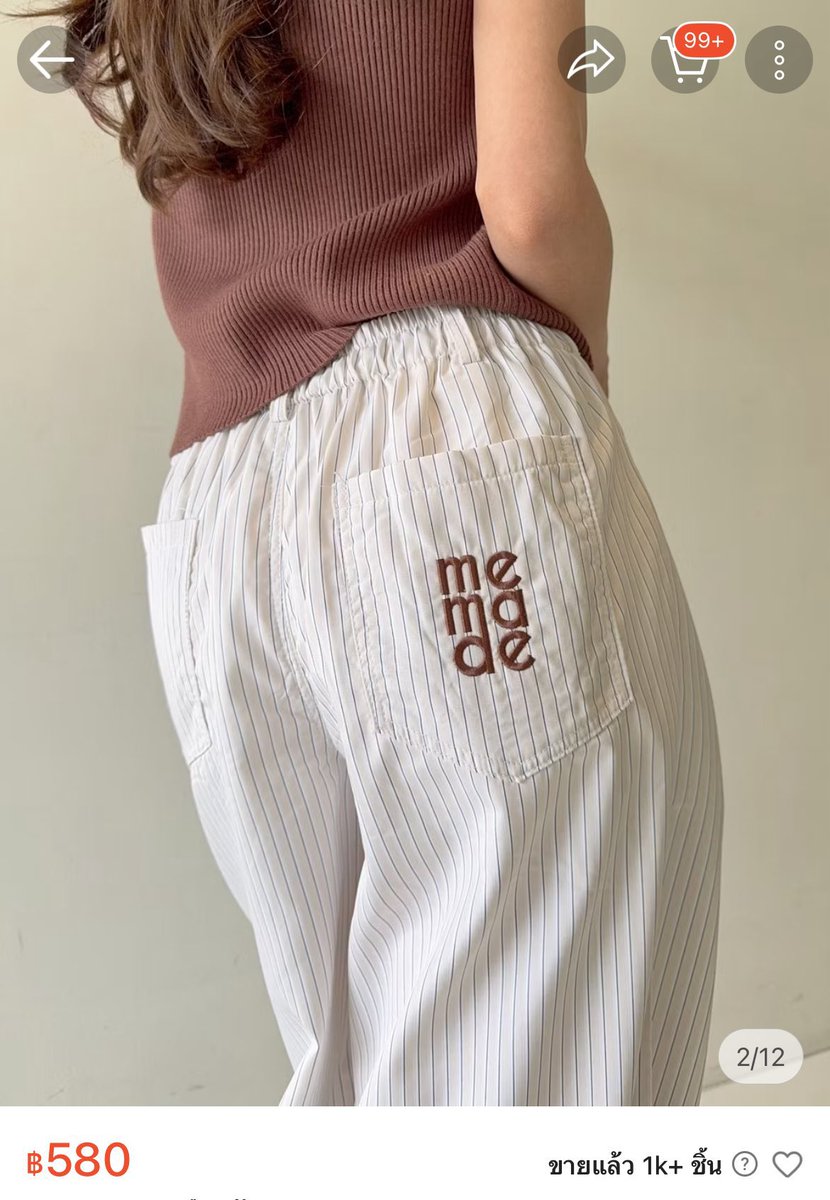 moogarop_'s tweet photo. ส่งต่อ
กางเกงขายาว จากร้าน memade
สีครีม-brown sugar🐶🤎
Size S
📮 250 รวมส่ง

ทักไลน์มาได้ค่าdm ไม่ค่อยเห็น
#memade #เสื้อผ้ามือสอง #ส่งต่อเสื้อผ้า #โล๊ะตู้ #ส่งต่อเสื้อผ้ามือสอง #โล๊ะตู้เสื้อผ้ามือสอง https://t.co/qcdiVknh9d
