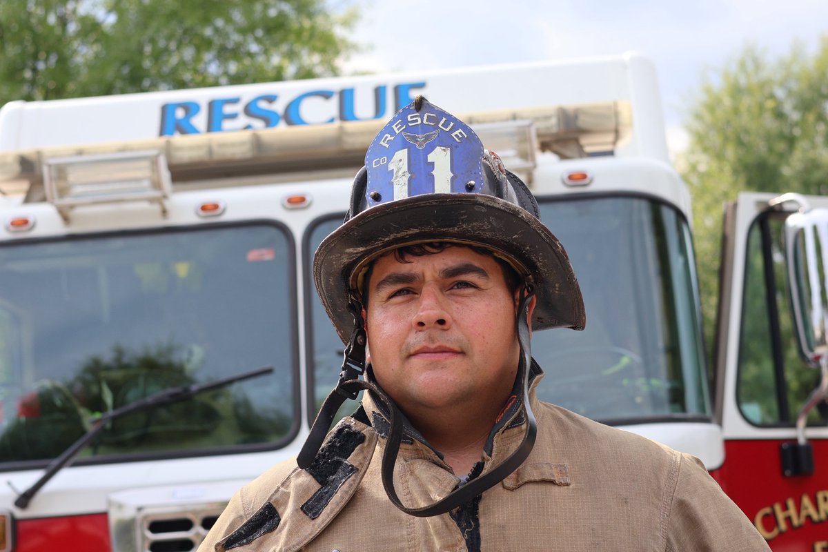 charlottefire's tweet photo. Charlotte Fire Firefighter Pedro Muniz wasn’t supposed to be at the ball fields that day.

His kids had already played earlier, but they wanted to get in a little more practice. While he was there with them, Pedro heard Engine 37 and Ladder 26 heading out, checked the call on his phone and saw it was for a 13-year-old in cardiac arrest.

He looked across the fields and saw the boy down.

Pedro jumped a fence and ran 150 to 200 yards to help.

What happened next was a race to keep Bryson Blanton alive. Pedro helped with CPR and airway care until Charlotte Fire crews arrived and continued the lifesaving work. Bryson survived, later waking up, talking and walking after doctors found a heart condition that had gone undetected.

For Pedro, a firefighter on Rescue 11 at Firehouse 11 and a father of four, the moment hit even harder afterward. His oldest son is also 13.

This is a story about training, timing and being ready when someone needs help most.

Read the full story here ->  https://t.co/FIyD3qLiGr