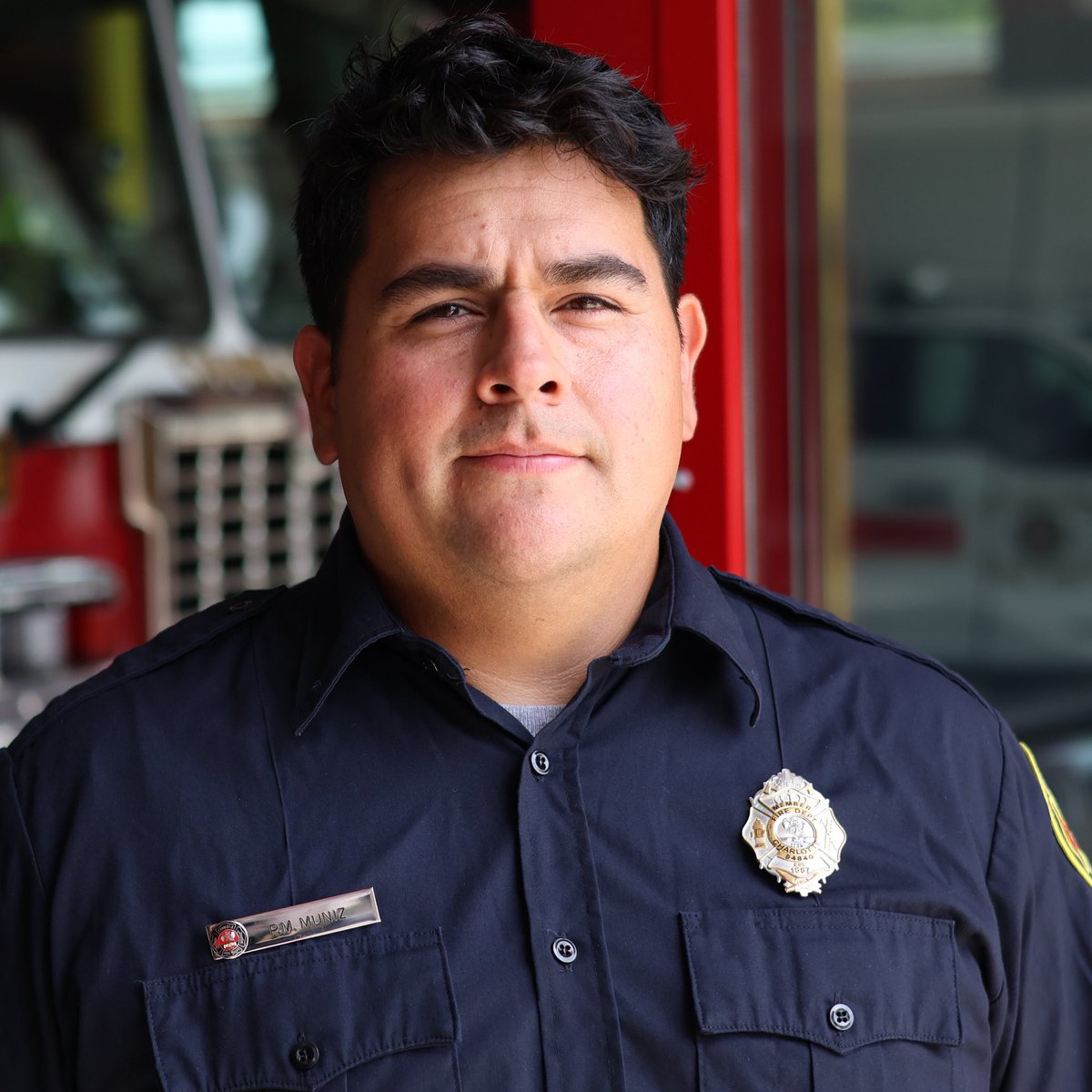 charlottefire's tweet photo. Charlotte Fire Firefighter Pedro Muniz wasn’t supposed to be at the ball fields that day.

His kids had already played earlier, but they wanted to get in a little more practice. While he was there with them, Pedro heard Engine 37 and Ladder 26 heading out, checked the call on his phone and saw it was for a 13-year-old in cardiac arrest.

He looked across the fields and saw the boy down.

Pedro jumped a fence and ran 150 to 200 yards to help.

What happened next was a race to keep Bryson Blanton alive. Pedro helped with CPR and airway care until Charlotte Fire crews arrived and continued the lifesaving work. Bryson survived, later waking up, talking and walking after doctors found a heart condition that had gone undetected.

For Pedro, a firefighter on Rescue 11 at Firehouse 11 and a father of four, the moment hit even harder afterward. His oldest son is also 13.

This is a story about training, timing and being ready when someone needs help most.

Read the full story here ->  https://t.co/FIyD3qLiGr
