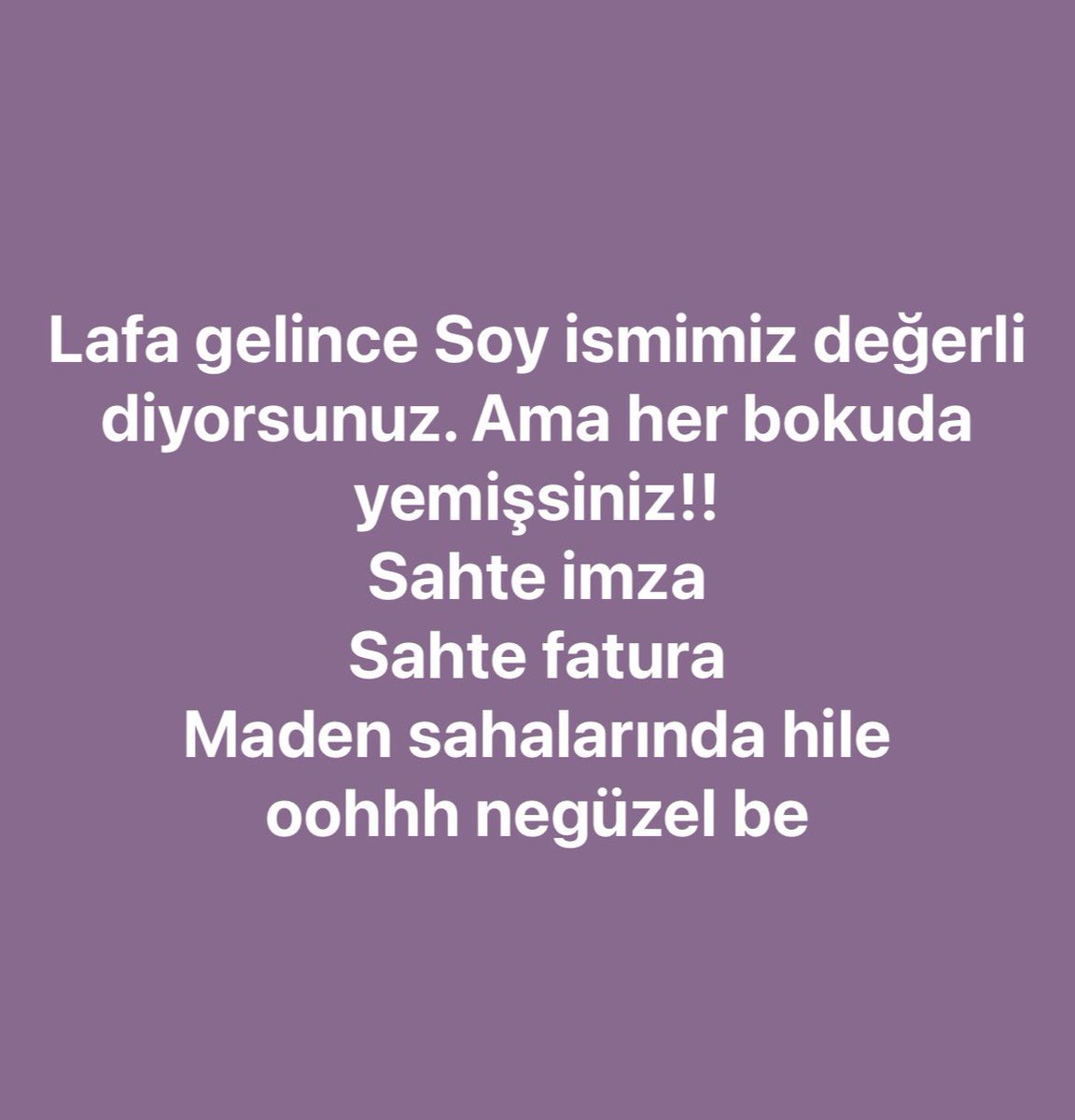 53rizeli's tweet photo. SİZİN NEKADAR ŞİRKETİNİZ VARSA HEPSİNİ TEK TEK GEREKLİ YERLERE İLETECEĞİM. 

HER YERDE KAMU ZARARI KOKUSU ALIYORUM. 

En iyi yaptığınız şey butip işler.

KURUNUN YANINDA YAŞDA YANAR 

DEVLETİMİZE YAPTIĞINIZ İHANETLER TEK TEK ÖDEYECEKSİNİZ!!! https://t.co/kT5evqpLuQ