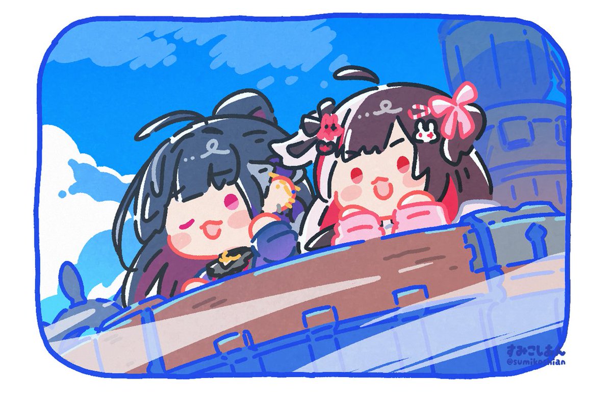 sumikoshian's tweet photo. お空の旅へ～
#にじグラブル #れなの鳥っくあーと #Melocopic https://t.co/WL7gPK8ZMG