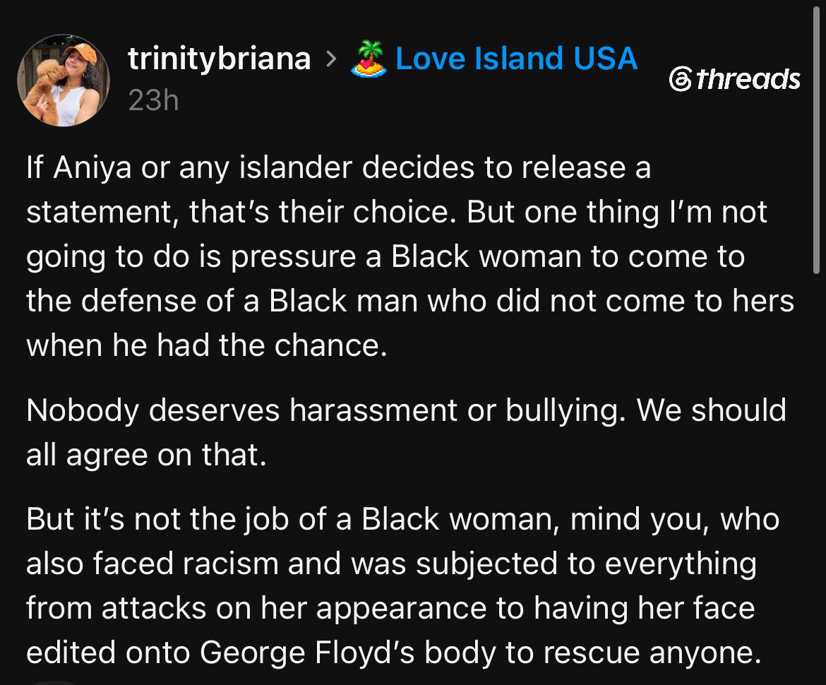 famousbutnotme's tweet photo. Exactly. #loveislandusa https://t.co/GegdMSGh4I