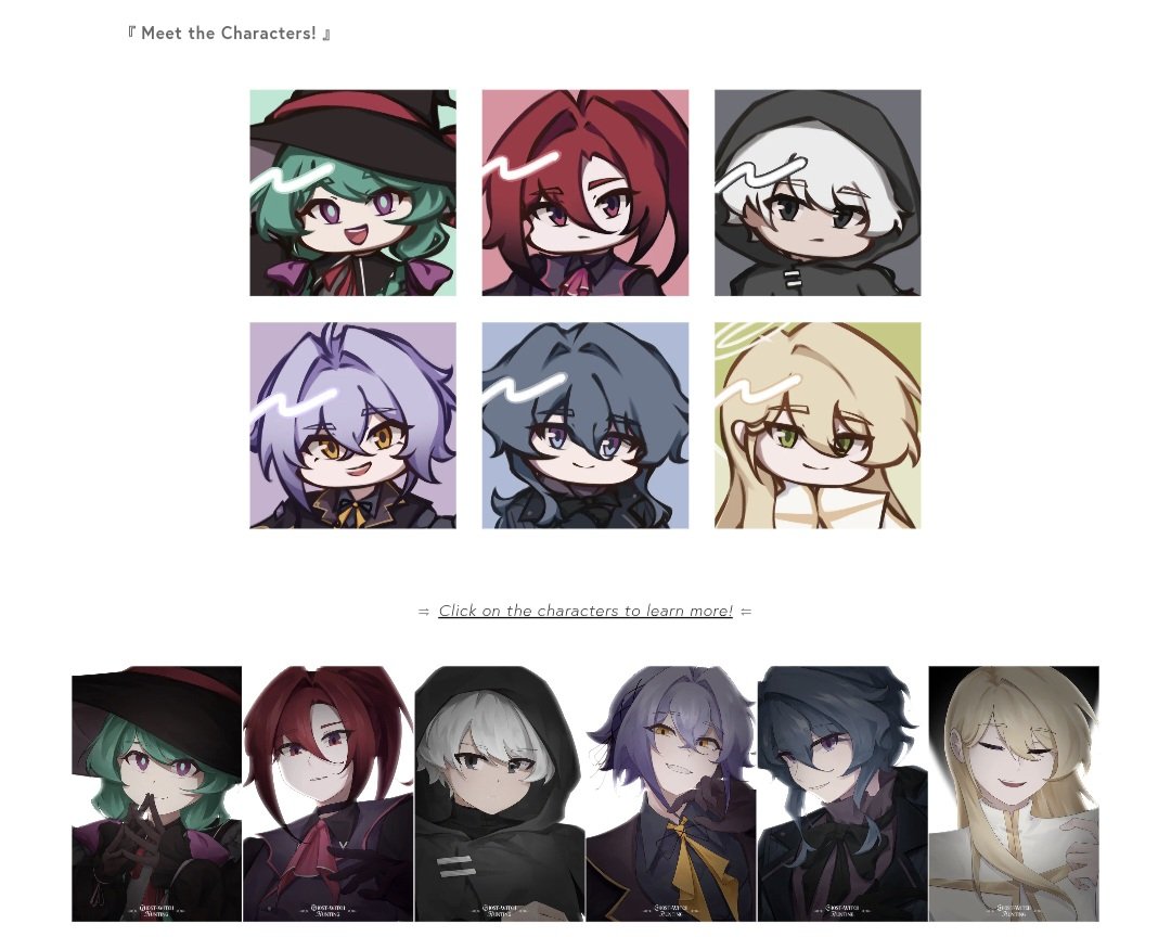 ghostwitchhunt's tweet photo. 『Ghost-Witch Hunting』

So excited to announce that my website now officially has its own page and section for Ghost-Witch Hunting! Featuring official character profiles, galleries, oracle cards, and more.
Be sure to check it out! https://t.co/E7m3PM7bbN