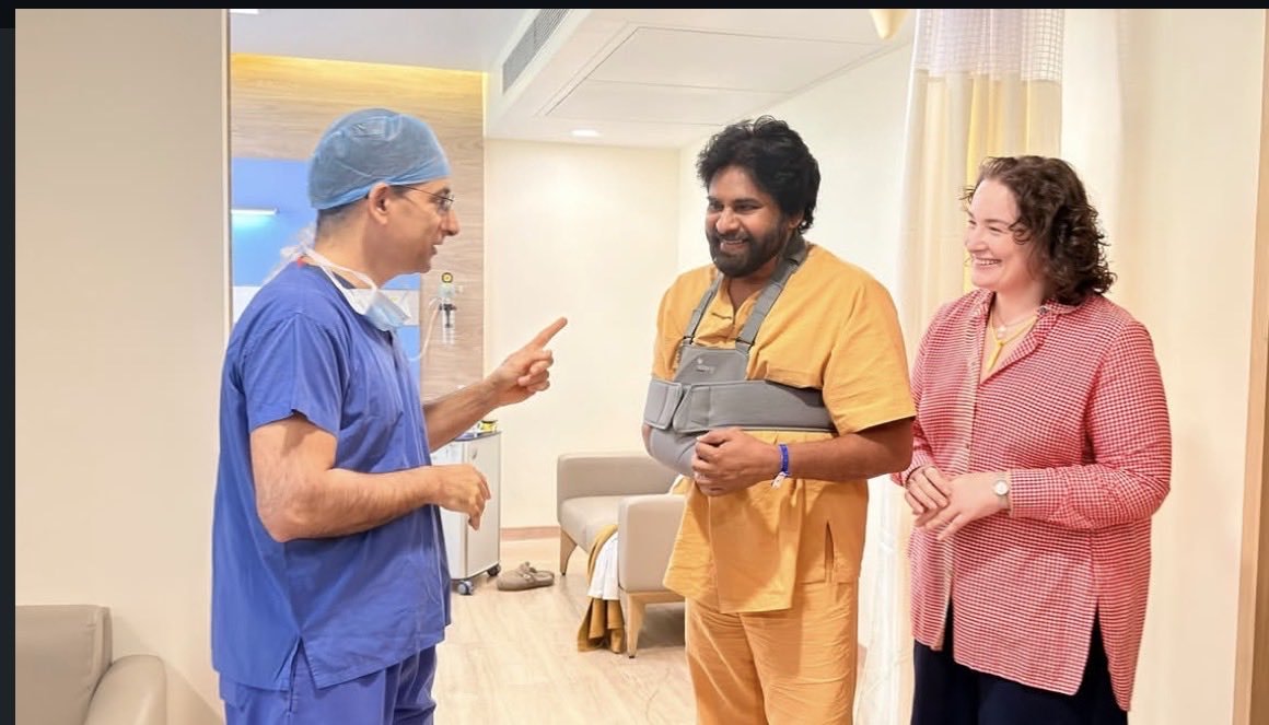 kalyan__cult's tweet photo. Doctor : 

Nuv pithapuram MLA aina, andhra DCM aina 
Nuv evadaina kani one month rest teskovalsindhe https://t.co/Jc6zyDte8T