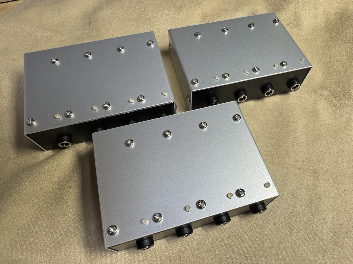 Alias_Sound's tweet photo. Aether-4増殖中です
途切れずにご注文いただきありがとうございます。鋭意製作中です！
#Aether4 https://t.co/6Y2BYosGV8