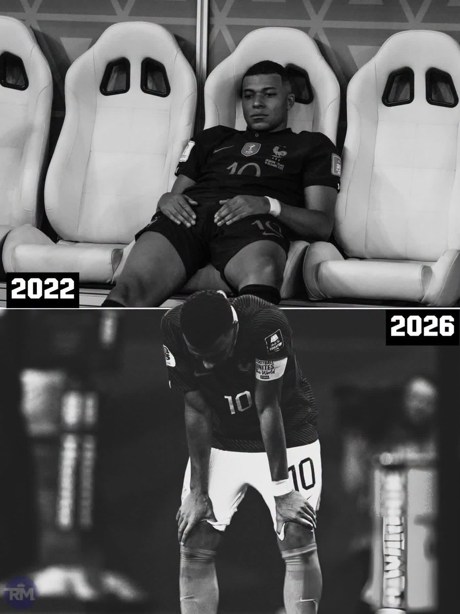 isaacpraise099's tweet photo. 😢Kylian Mbappe 
2022 - 2026. 💔

@isaacpraise099 

#mbappe #worldcup #realmadrid #riselosblancos #madridista https://t.co/87FdUGSIvb