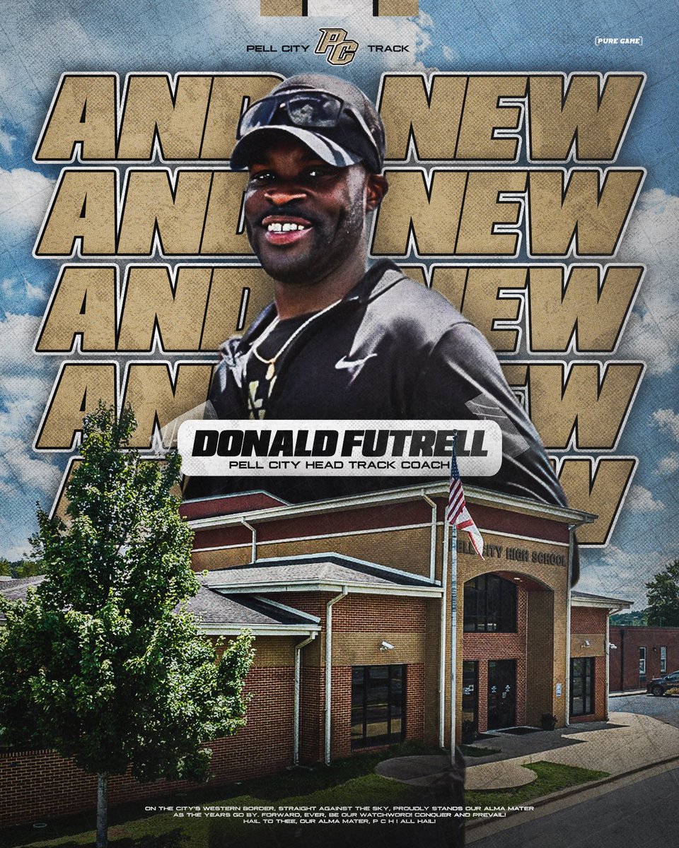 Dson1305's tweet photo. Welcome Coach Futrell as new PCHS track and field coach! #WeArePC #OnePellC1ty https://t.co/TN0DOuLYpP