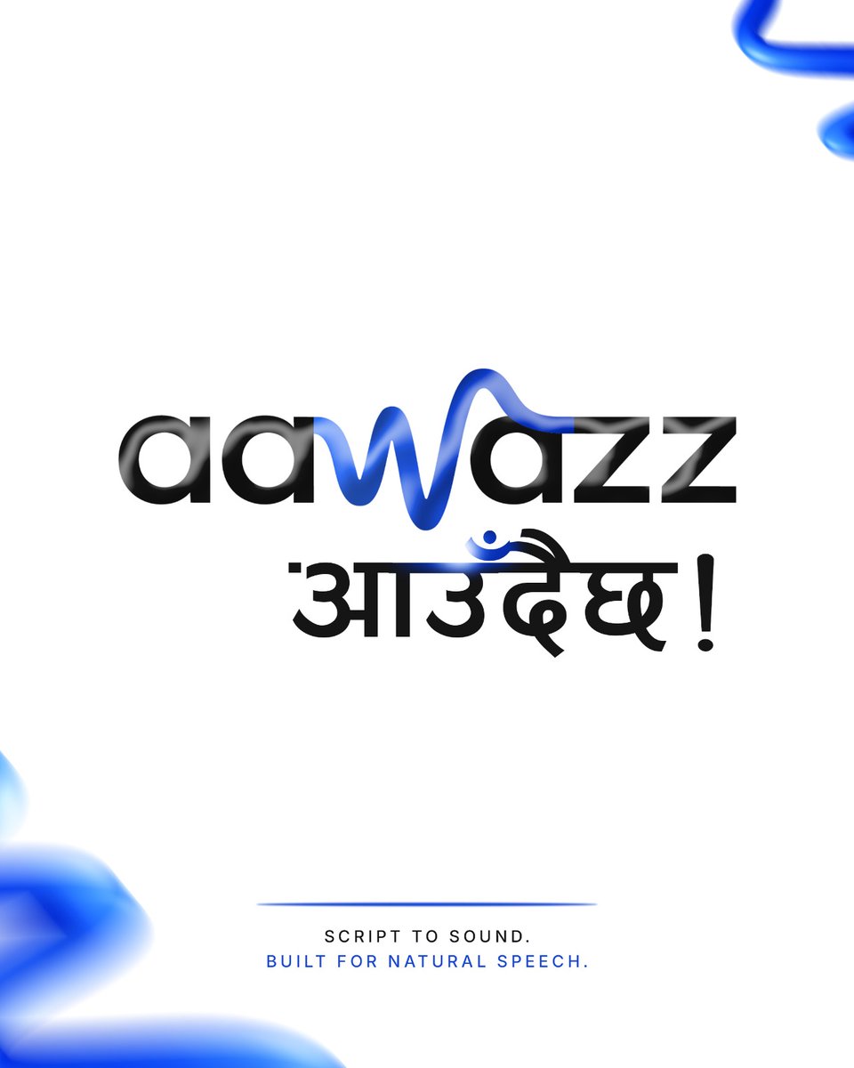 aawazzofficial's tweet photo. We tested every TTS tool we could find for Nepali.

Google made it sound like a robot reading a dictionary.
The rest didn’t support Nepali at all.

So we built one from scratch. Trained on Nepali speech, by a Nepali team, in Kathmandu.

#Aawazz #VoiceAI #TextToSpeech #Nepali https://t.co/Hg03Q9szgj