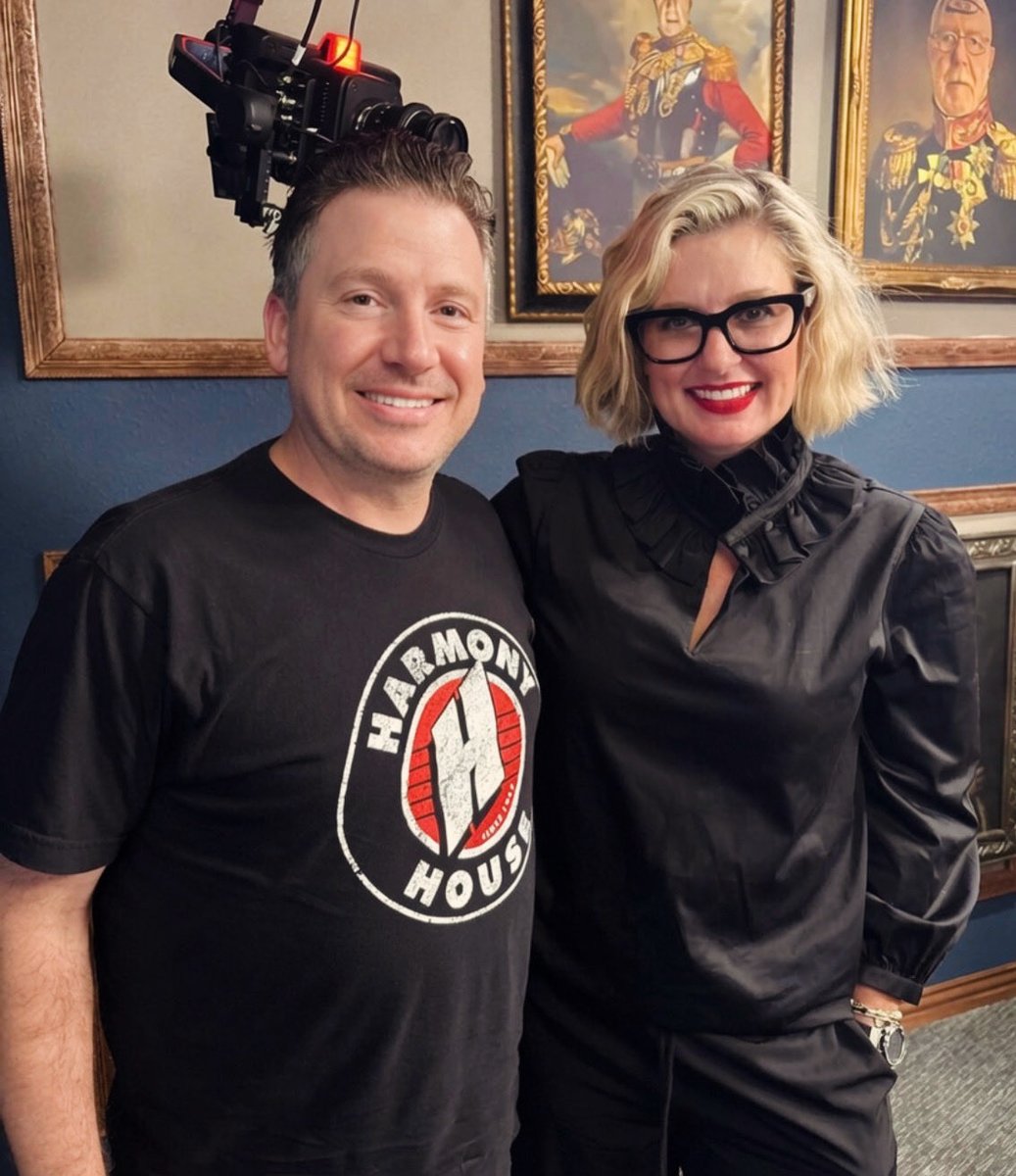LandauDave's tweet photo. I’m on the new YMH with the great Christina P. Yes, it’s all my fault but now I get 2 Christmases. https://t.co/kk0SxOzlVe