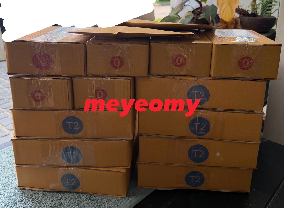 meyeomy's tweet photo. แจ้งเลขพัสดุทางแชทครบทุกคนแล้ว ฝากรีวิวเป็นกำลังใจให้แม่ค้าด้วยนะค้า🙏🏻🙏🏻🙏🏻🙏🏻

#MeyeomyReview https://t.co/8mGOzkwuLd