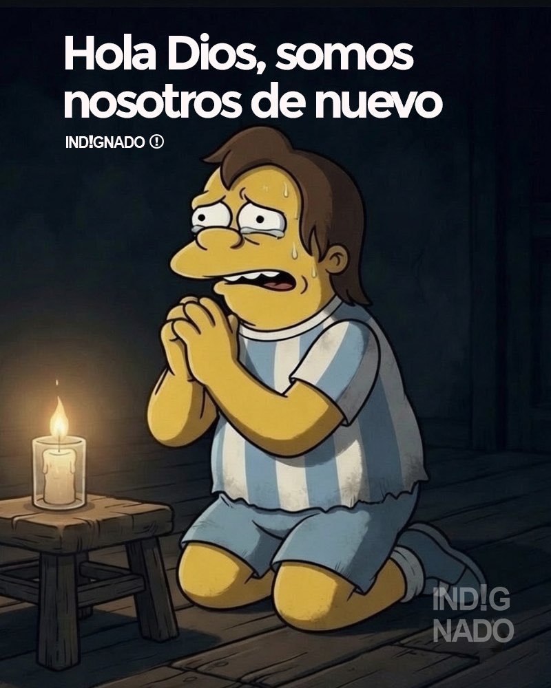 indignadoxd's tweet photo. Dejen una promesa si gana Argentina. https://t.co/lTRCPdjXLC