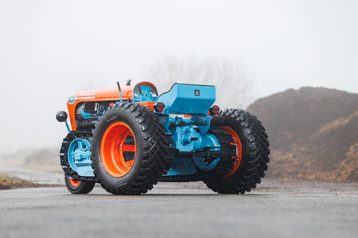 rocketengine's tweet photo. Lamborghini 1 CTL “Ercolina”
ランボルギーニの試作トラクター
タイヤと履帯を装備
https://t.co/fGzlBayGSq https://t.co/wW4tZM6kXK
