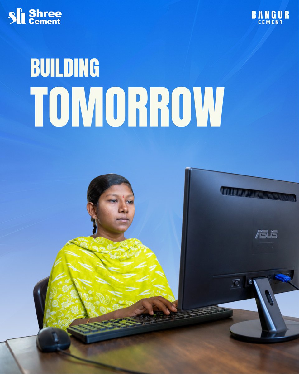shreecementltd's tweet photo. Every skill learned today shapes a brighter tomorrow. At Shree Cement, we are committed to empowering communities through skill development. 

This #WorldYouthSkillsDay, we celebrate the skills that create opportunities, transform lives, and strengthen our nation's future. https://t.co/qPONl27F9r