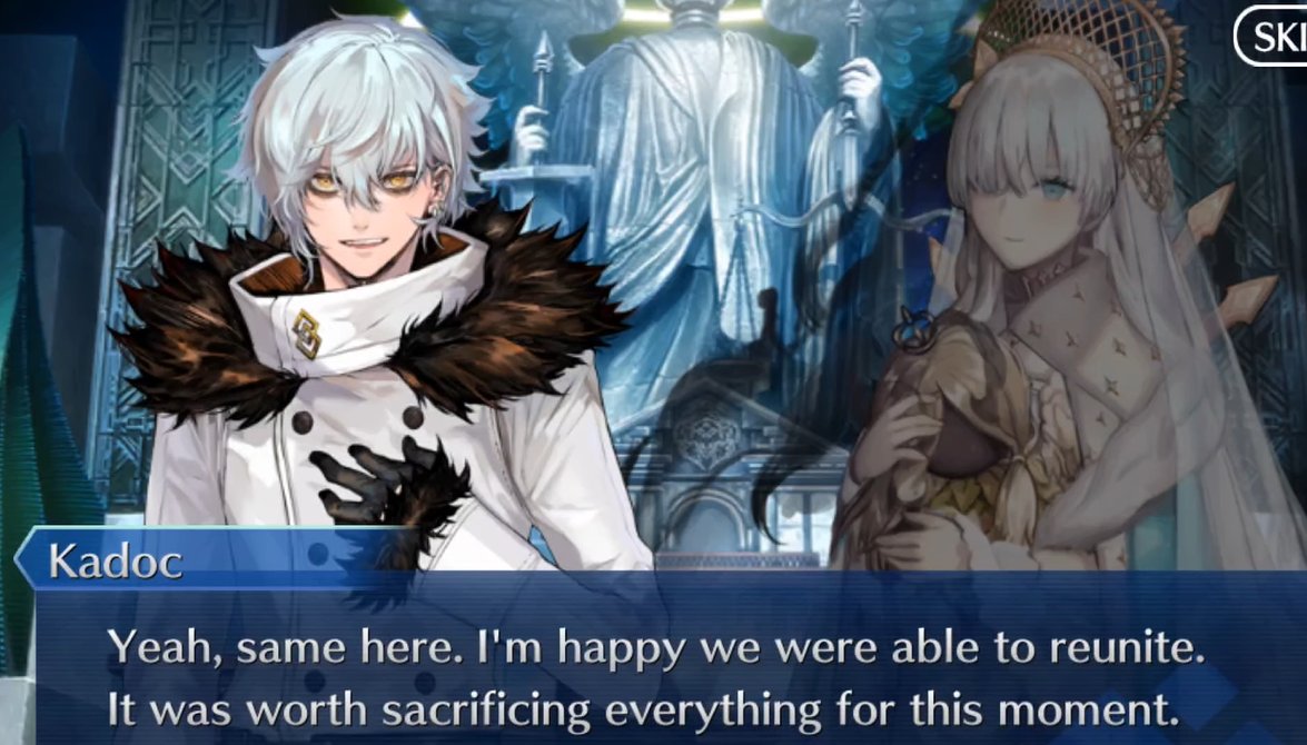 AngstyDemon's tweet photo. [FGO OC4 spoilers]
.
.
.
.
.
SHUT UUUUUUUP I HATE THE BOTH OF YOU FOR BEING SO TRAGICALLY CUTE https://t.co/7AqbHxRRkN