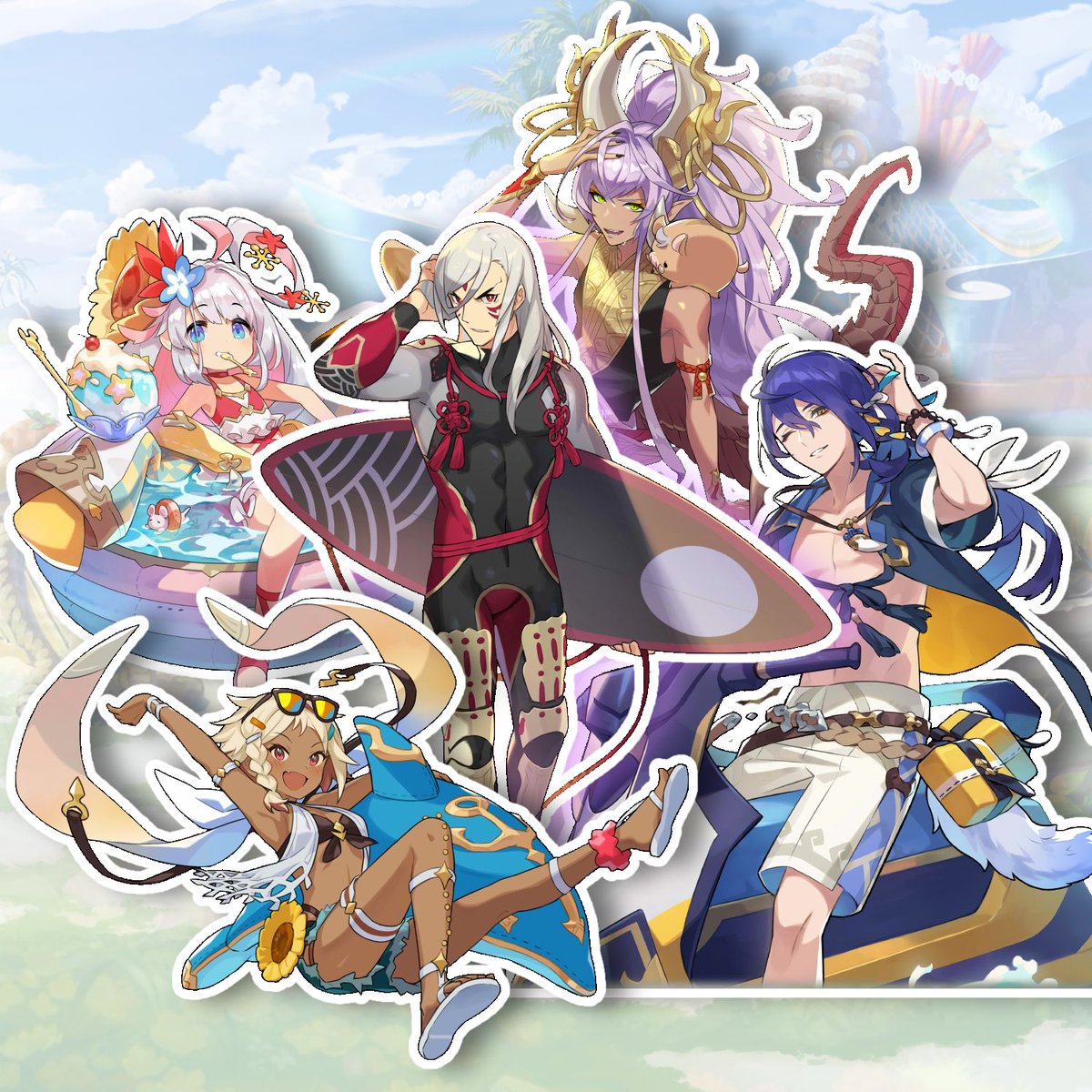 Discussing Dragalia tweet media