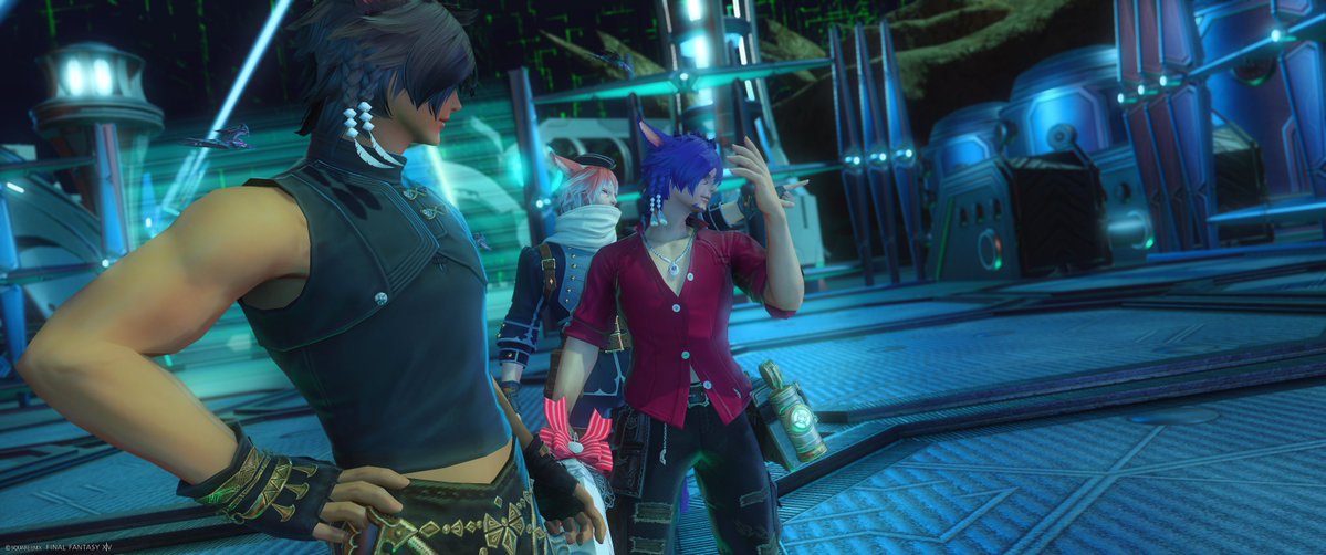 M_A_FF14's tweet photo. なんかお馴染みの面子になってきた気がするｗ #miko_nade 
ぜんぜんおぼえてないハイルレ＋アラルレ面白すぎたｗ https://t.co/OYLVNjsT4m