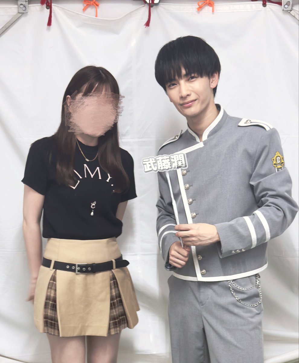 123Chan_28's tweet photo. ジュンくん近すぎて
ドキドキしちゃった（ ᵕ ᵕ̩ ）💘

#武藤潤
#Yes_EBiDAN15th https://t.co/rxEBeovCgY