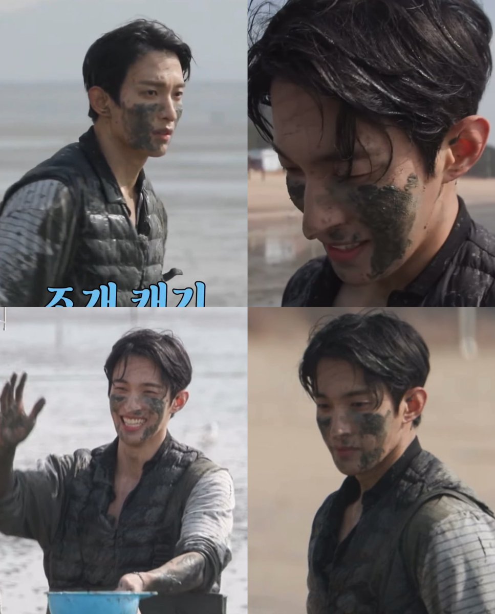 KyeomsBaekery's tweet photo. A FACE FULL OF MUD AND DOKYEOM STILL LOOKS THIS GORGEOUS😭😭😭 https://t.co/rrbe7dZ7nO