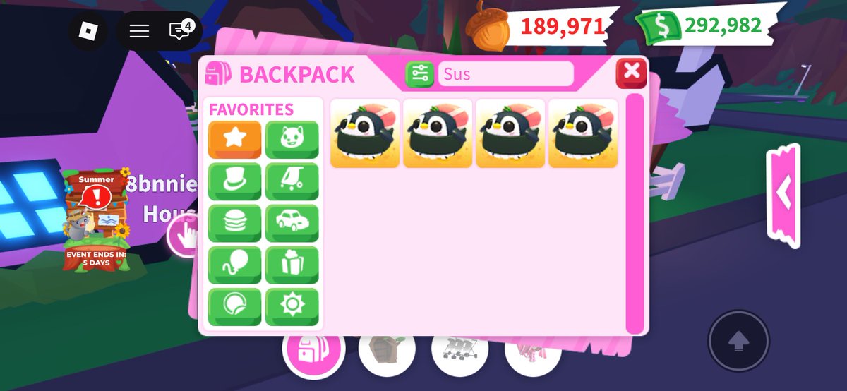 c3l1bon1's tweet photo. 4 sushi penguins gw

follow @9enny 
like n rt

goodluck 💕 https://t.co/xbUieH14bw