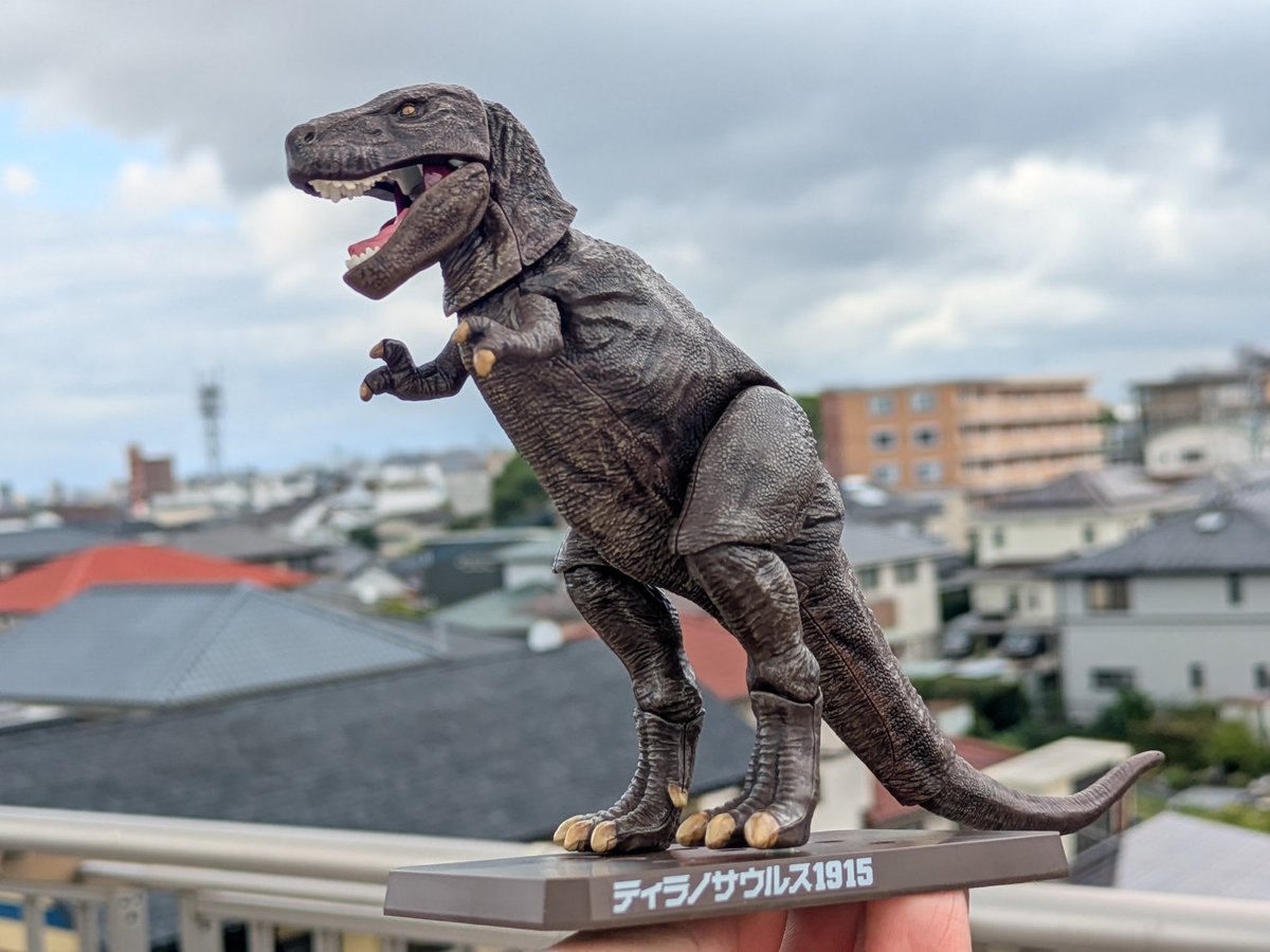 文玩堂：粗筋・ティラノサウルス文玩胡桃（无修整）A级 プラノサウルス ＃ティラノサウルス1915 口内をちょっと塗り足し