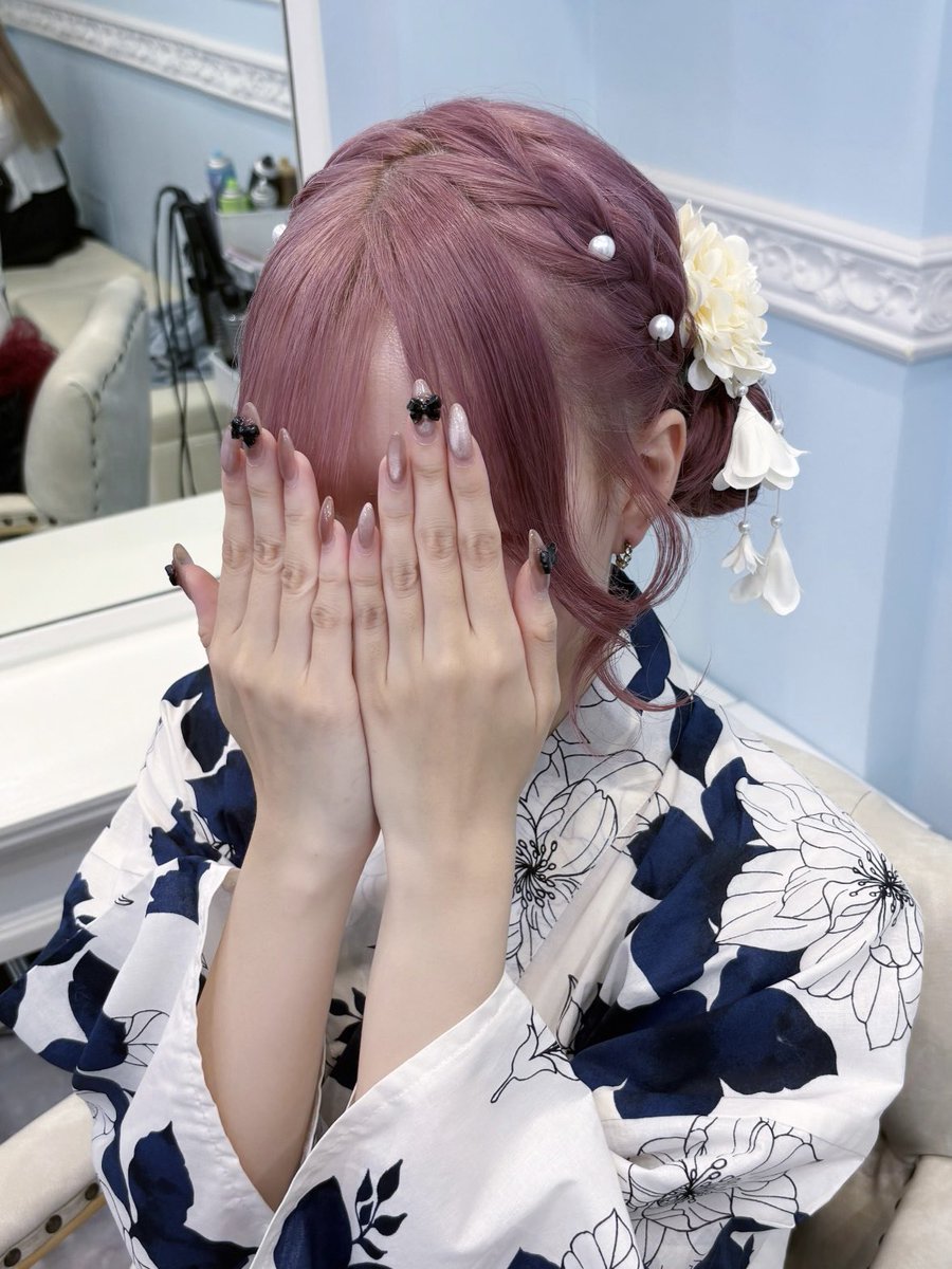 poyooo___0's tweet photo. 🍧🎀お祭り定番ヘアメ🎀🍧

🫧🤍*｡，｡*ﾟ
⟡.·*.
⟡.· ⎯⎯⎯⎯⎯⎯⎯⎯ ⟡.·
ご予約は固定ツイみてね🐹𓂂◌
 #新宿ヘアメ #ヘアメ https://t.co/lOacyEA8Lg