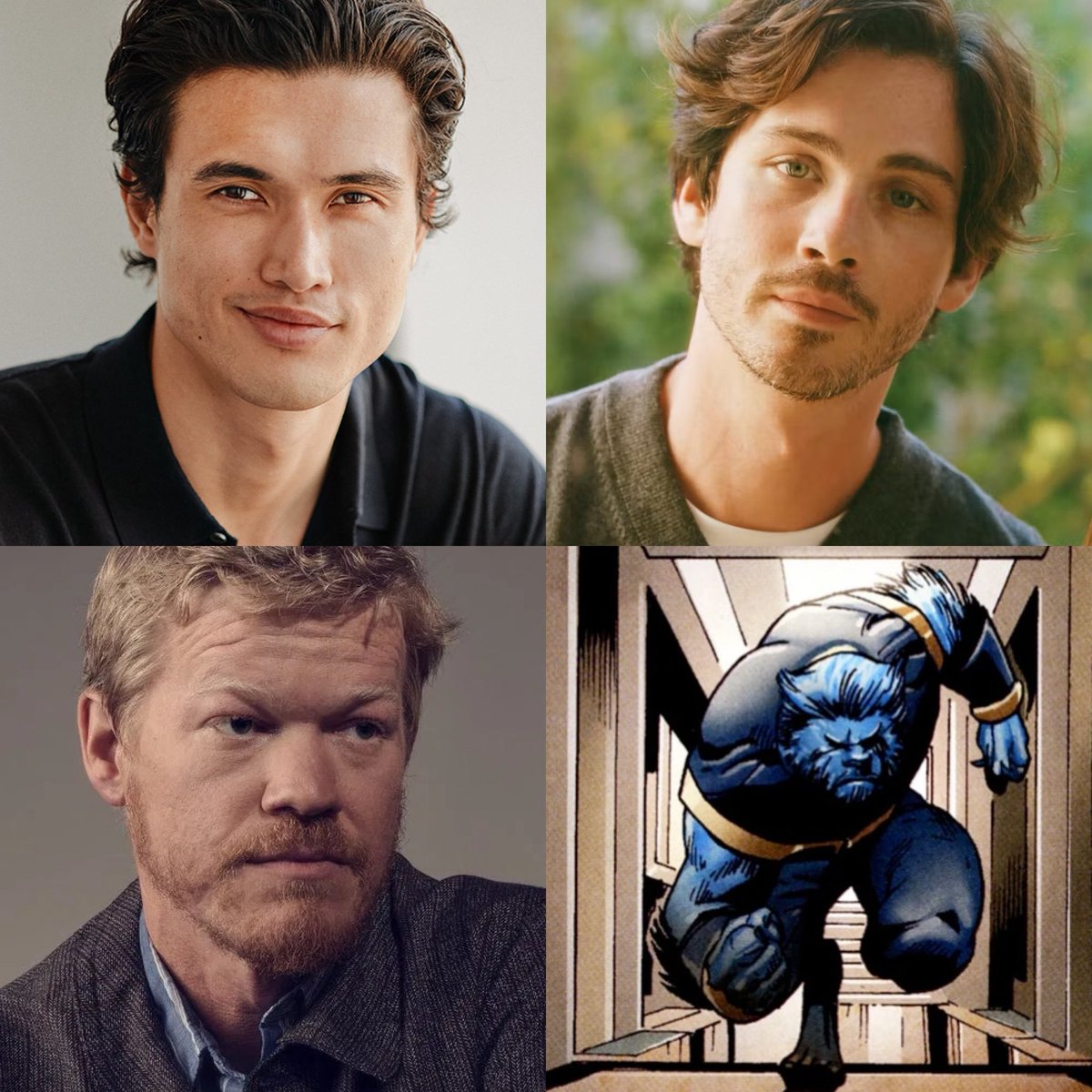 Update_marvel1's tweet photo. Logan Lerman, Jesse Plemons, and Charles Melton were all reportedly considered for the role of Hank McCoy/Beast in the ‘X-MEN’ reboot film. 

Charles Melton is currently the leading choice for the role. 

(via: @JamesMackwl)

#marvel #mcu #xmen https://t.co/adzC6PoFit