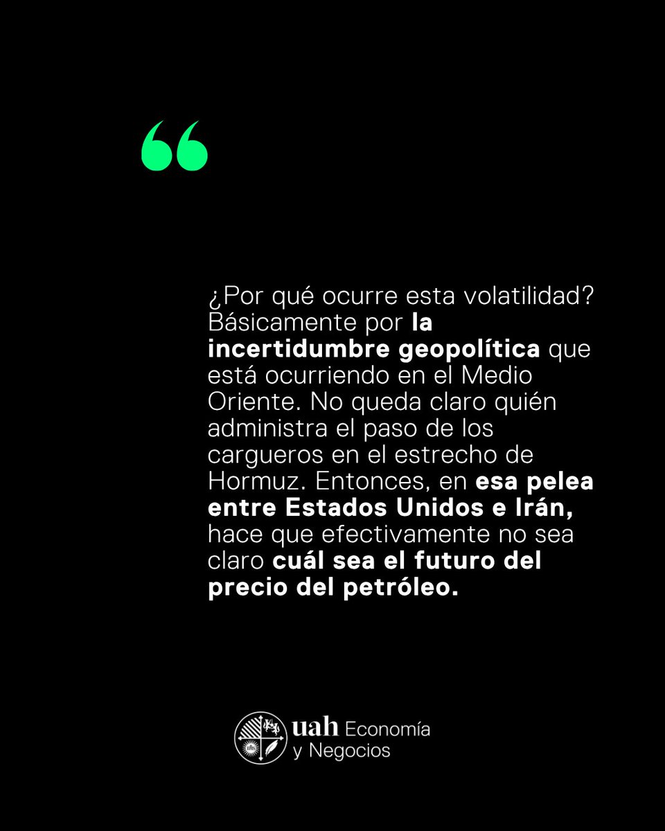 FEN_UAH's tweet photo. 🗞️ Prensa #FENUAH / El académico de la Facultad de Economía y Negocios UAH, Carlos García, analizó en Radios Regionales el impacto que podría tener la escalada del conflicto en Medio Oriente sobre el precio de las bencinas en Chile. https://t.co/g2PIknp3IL
