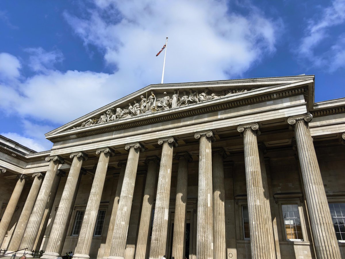 go214me's tweet photo. A day trip to the British Museum https://t.co/MjGeQOvyHW