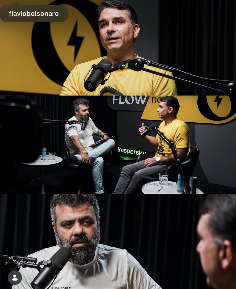 RAINERITA's tweet photo. HOJE

Teremos @FlavioBolsonaro no 
FLOW Podcast.

Vamos assistir! https://t.co/wryKqdGTpT