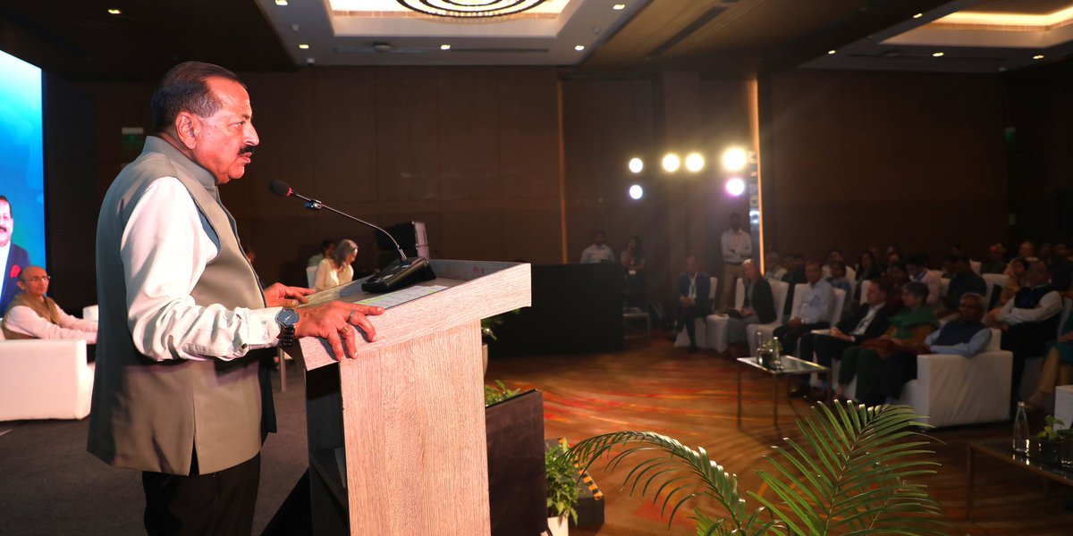 DrJitendraSingh's tweet photo. My Address at the launch of  Phase-III of the "Biomedical Research Career Programme" (BRCP) with collaborative funding by Department of Biotechnology #DBT, GoI and the London based Wellcome Trust, UK.

Takeaways:

"With a total outlay of ₹1,500 crore, including ₹1,000 crore from the Department of Biotechnology and ₹500 crore from Wellcome Trust UK, BRCP Phase-III will ensure continued support for fellowships and research grants for  nurturing a globally competitive biomedical research workforce. The decision was approved in the Cabinet meeting chaired by PM Sh @narendramodi.

The next industrial revolution will be driven by biotechnology, and India is prepared to lead it. India’s Bioeconomy is set  to reach USD 300 Billion by 2030.

Biomedical Research Career Programme has evolved far beyond a fellowship initiative and has established itself as one of  most respected  career platforms. 

The initiative has strengthened researchers not only through financial support but also by enhancing their credentials, international visibility and professional opportunities. 

The partnership between the Government of India and Wellcome Trust UK is a model of sustained international scientific collaboration and philanthropy. Look forward to greater participation by philanthropic institutions and industry for translating research into technologies, diagnostics and affordable healthcare solutions".