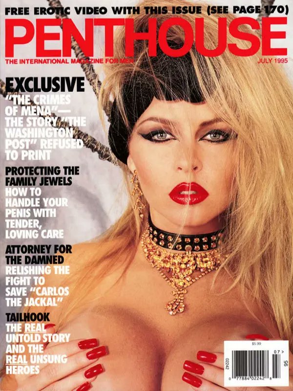 Bygonelust2's tweet photo. The #PornMagazine Cover for July1️⃣5️⃣th 
📚Penthouse📚July,1️⃣9️⃣9️⃣5️⃣ https://t.co/4ftJFIHyBB
